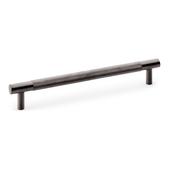 AW810-160-DBZPVD • 160mm c/c • Dark Bronze • Alexander & Wilks Brunel Knurled T-Bar Cupboard Handle